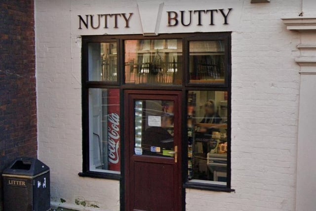 Nutty Butty on Fishergate, Preston, has a rating of 4.8 out of 5 from 60 Google reviews. Telephone 01772 822689