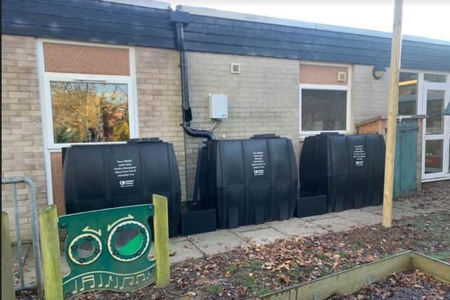 Around 30 homes in Forton including the local primary school have received smart water butts courtesy of United Utilities, and are taking part in a 12 month trial with the aim of reducing flooding in the area