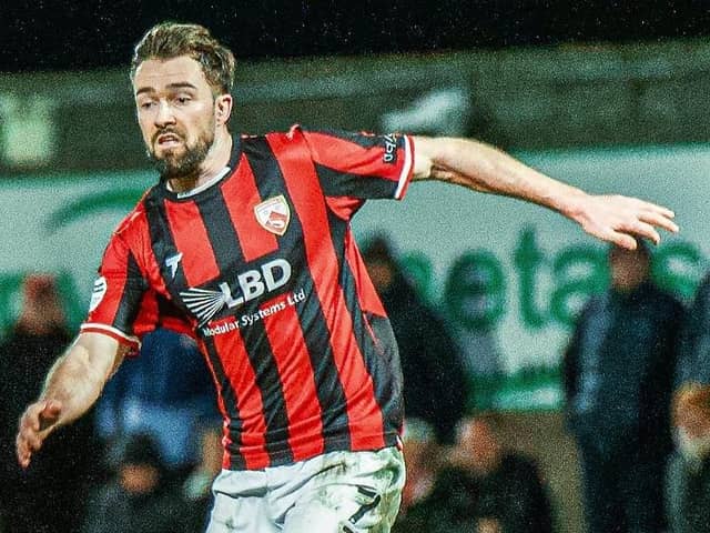 Gwion Edwards scored Morecambe's first goal in their defeat at Yeovil Town last weekend Photo: Morecambe FC