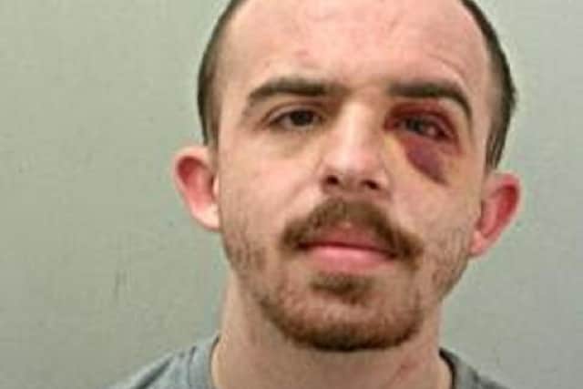 Callum Southworth, a dangerous criminal who went on an arson spree in Blackburn, has been jailed (Credit: Lancashire Police)