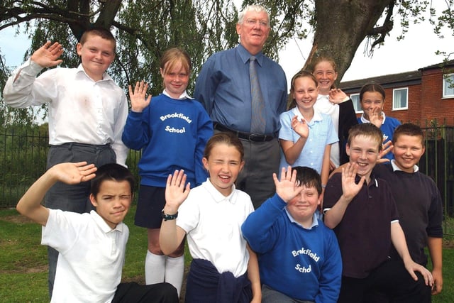 Chris Sharples is retiring as head teacher at Brookfield Community Primary School
