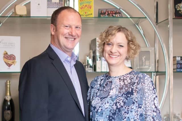 Phil Ainsworth and Helen Dimmick. Photo: Ainsworth Jewellers