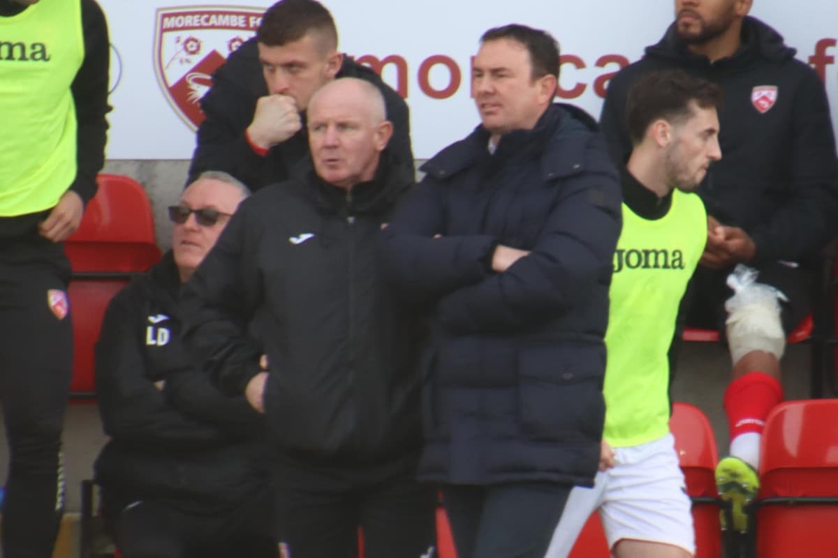 Morecambe manager geared up for Sunderland's visit as survival battle