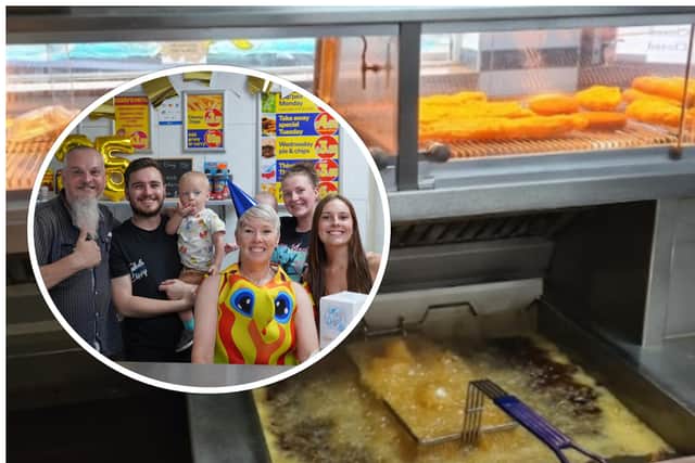 The Thornton-Smith family have been in the business of battering and frying for 35 years
