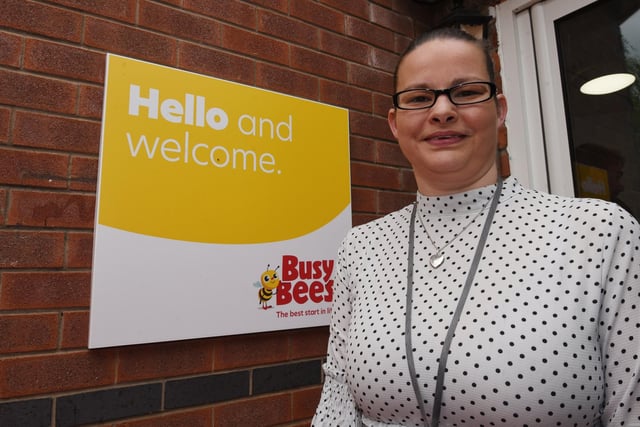 Vicky Jackson, manager at Busy Bees Bamber Bridge.