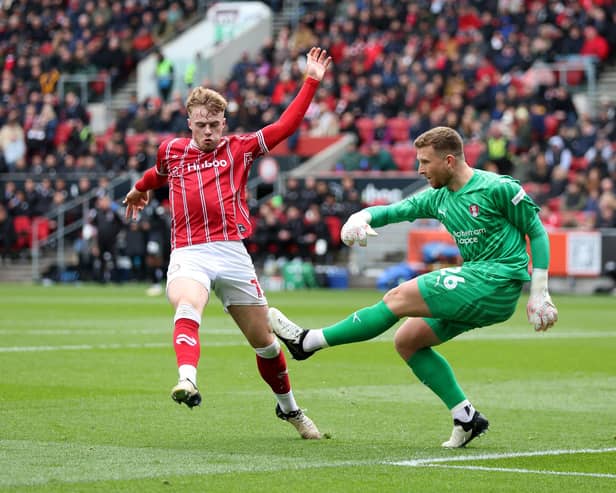 Bristol City striker Tommy Conway is currently with the Scotland Under-21 squad.