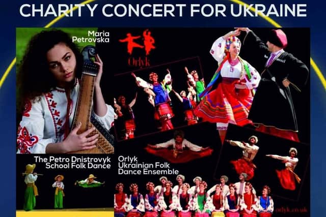 Ukrainian music and dance will both be on display at the event - while attendees will also be able to sample of the country's tastiest traditional treats