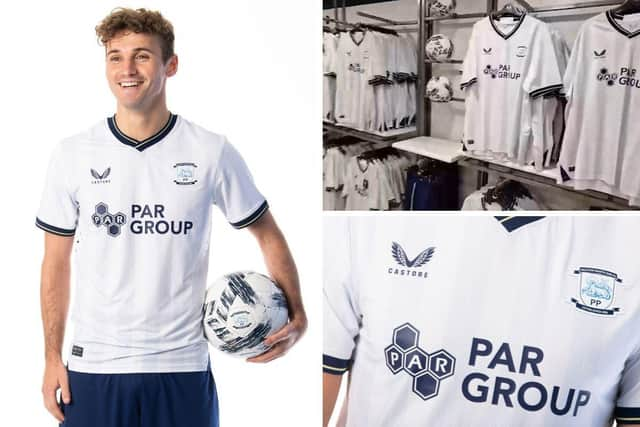 PNE's new Castore strip will be worn for the first time at Bamber Bridge on Saturday