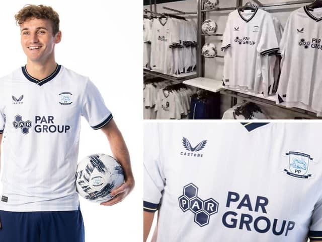 PNE's new Castore strip will be worn for the first time at Bamber Bridge on Saturday