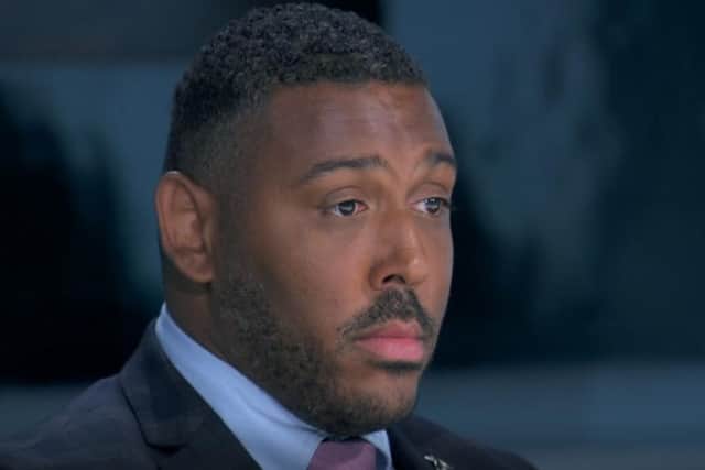 Chorley's Aaron Willis was fired by Lord Sugar in last night's episode of The Apprentice. Pic credit: BBC/The Apprentice