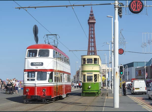 Real ale fans can enjoy a couple of snifters on board Blachpool's Heritage trams this summer