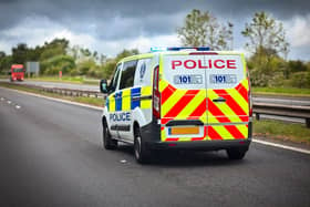 Police have closed two lanes after a crash on the westbound A5085 Blackpool Road in Preston this morning (Friday, December 2)