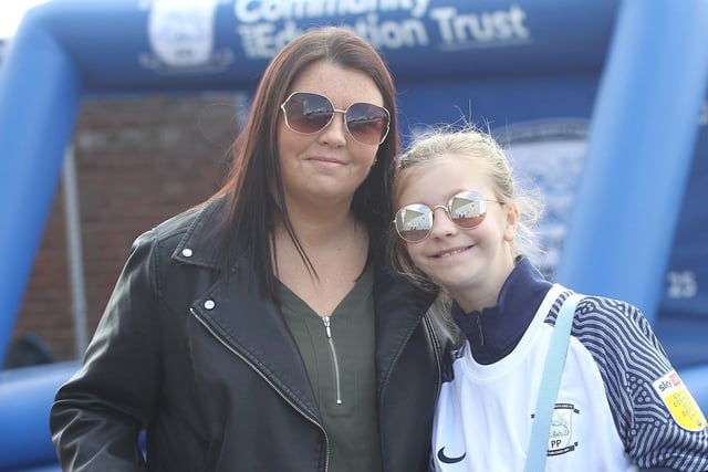 Two PNE fans rocking the shades