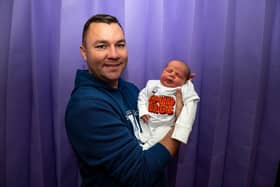 Alexander Oldfield, born July 6 at 10.47am, weighing 9lb 1oz to Rachel and Jamie Oldfield from Preston.