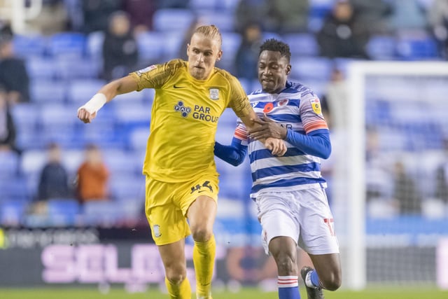 A really good shift from the wing back who was PNE's brighter players in the first half, got through plenty of running as is expected with him.