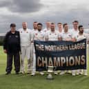 Garstang CC celebrate their Northern League title triumph