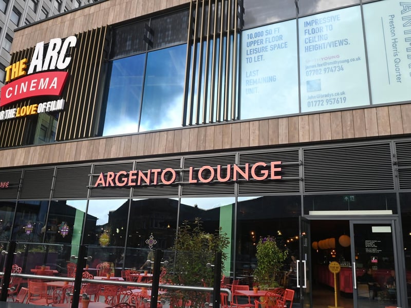 Argento Lounge is officially open.