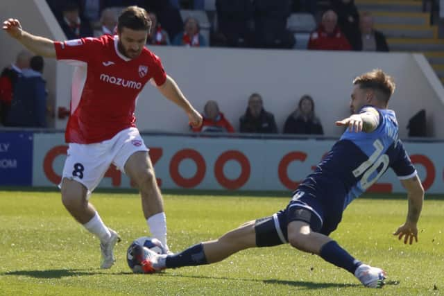 Morecambe beat Wycombe Wanderers when they last met in April of this year Picture: Ian Lyon