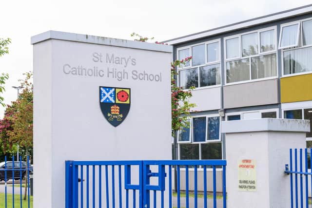 St Mary's Catholic School where Kelly Marsh claims daughter Bethany was not allowed to use the loo