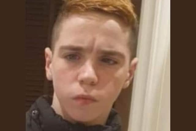 Miles Kennedy, 14, from Carnforth, was last seen at home at around 8pm on Tuesday, March 15