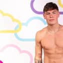 Keanan heads into the villa as the latest bombshell