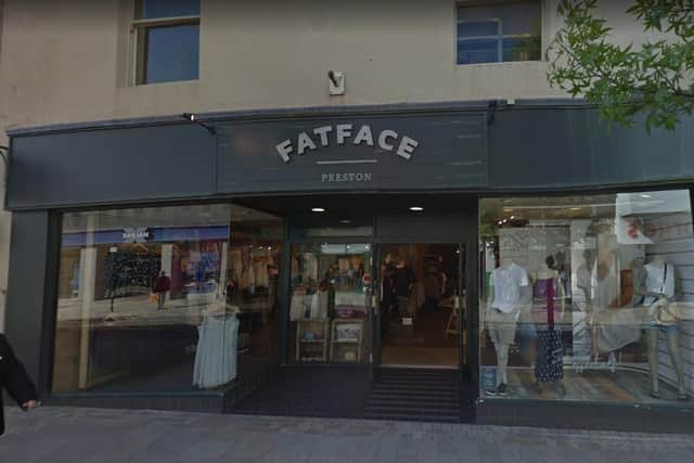 Preston's FatFace store in Fishergate will close in May
