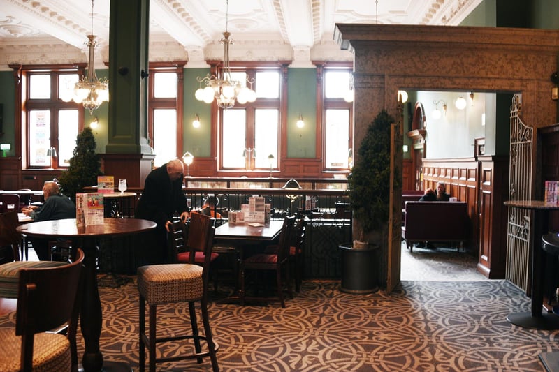 Inside the JD Wetherspoon pub