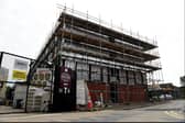 Work on Innovation House is not expected to be completed by the start of the next academic year.