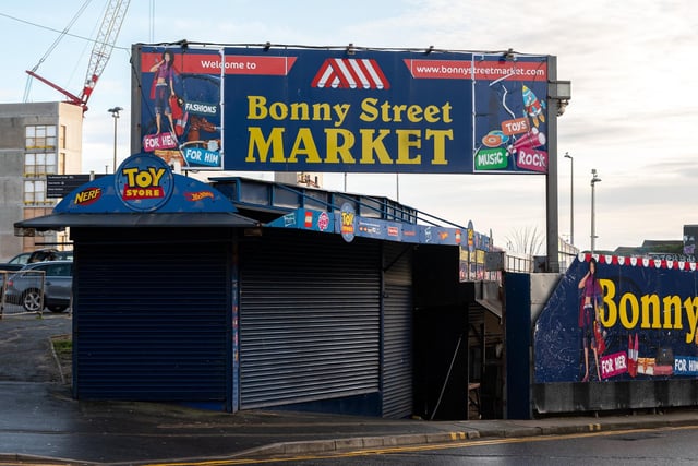 The derelict remains of Bonny Street Market before it makes way for Blackpool Central project - there were traders there for 37 years. Photo: Kelvin Stuttard