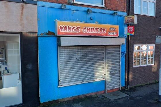 Yangs Chinese | Takeaway/sandwich shop | 58 Meadow Street, Preston PR1 1TR | Rated 2 stars | Inspected January 18, 2022