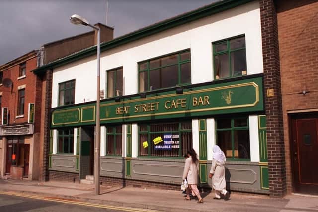 The Beat Street Cafe Bar in better days.