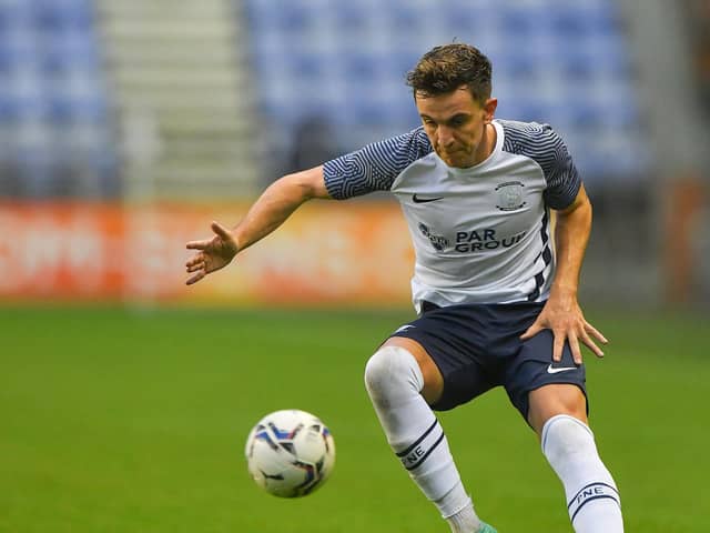 Preston North End midfielder Josh Harrop