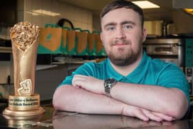 Bullseye: Darts star Luke Littler joins Deliveroo in search for the nation’s bext kebab.