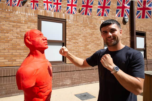 Boxing star Jack Catterall helped open the new facility