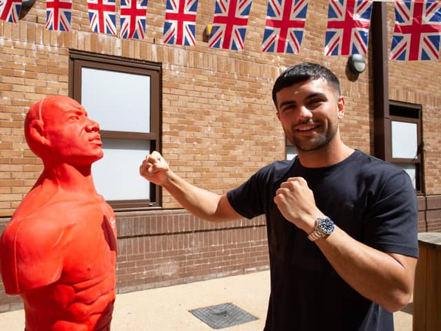 Boxing star Jack Catterall helped open the new facility