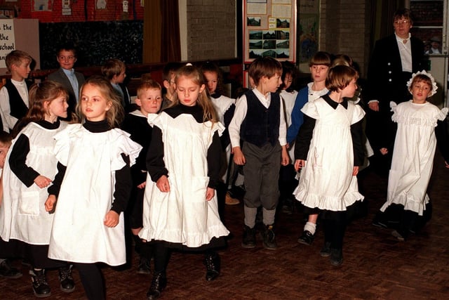 A Victorian Day at St. Andrews Primary School in Ashton, Preston