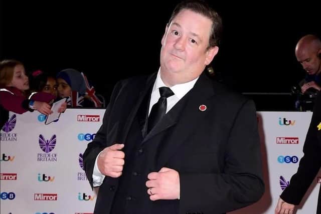Johnny Vegas says it is 'a great honour' to be asked to switch lights on.