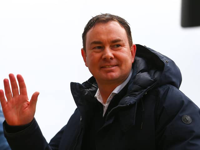 Morecambe manager Derek Adams Picture: Jack Taylor
