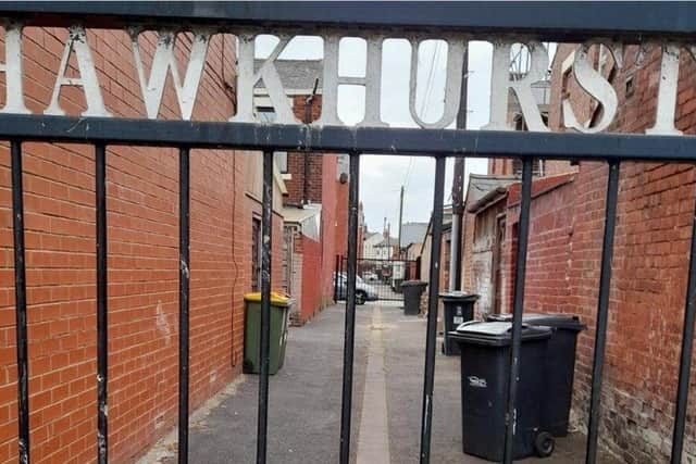 Not all of the areas behind Preston's alleygates are as tidy as this one