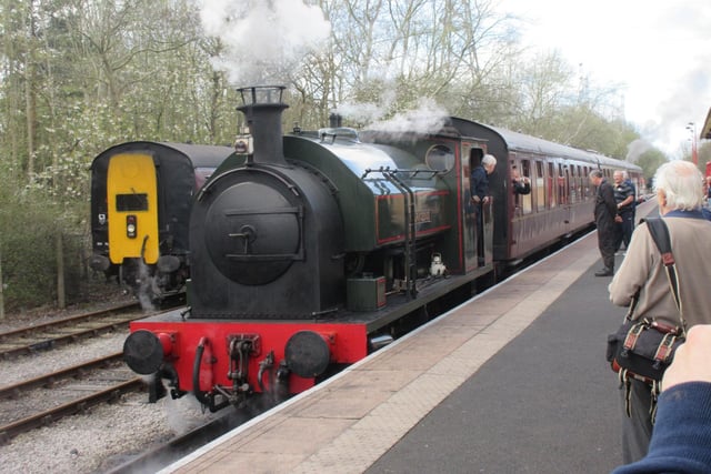 Although this image doesn't show a forgotten Lancashire railway station, it does show a steam engine from that long lost era of travel. It can be found at the Ribble Steam Railway and Museum which is dedicated to heritage rail travel. The railway began by housing much of the collection from the previously closed Southport Railway Museum (Steamport), which was based in the old Lancashire and Yorkshire Railway engine shed at Southport
