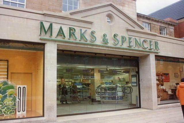 The Marks & Spencer store which was located at Fishergate Shopping Centre