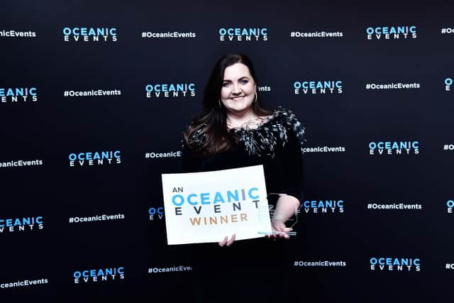 Jessica Helen from New Longton has won the ‘Wedding Entertainment of the Year’ award at the first ever Nation’s Wedding Awards. Image: Oceanic Events