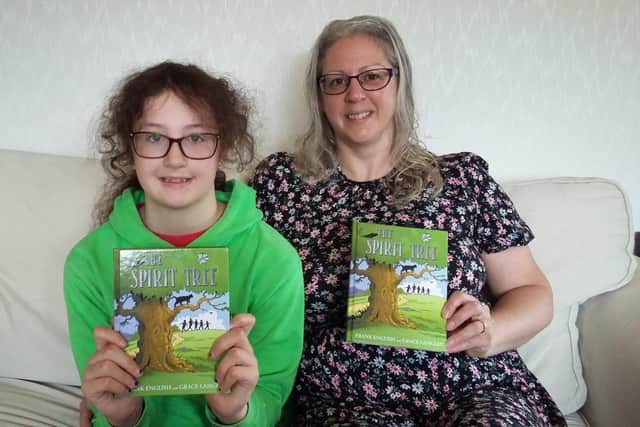 10-year-old Grace Langley from Leyland with her mother Ann, will be holding a book launch at Leyland Library