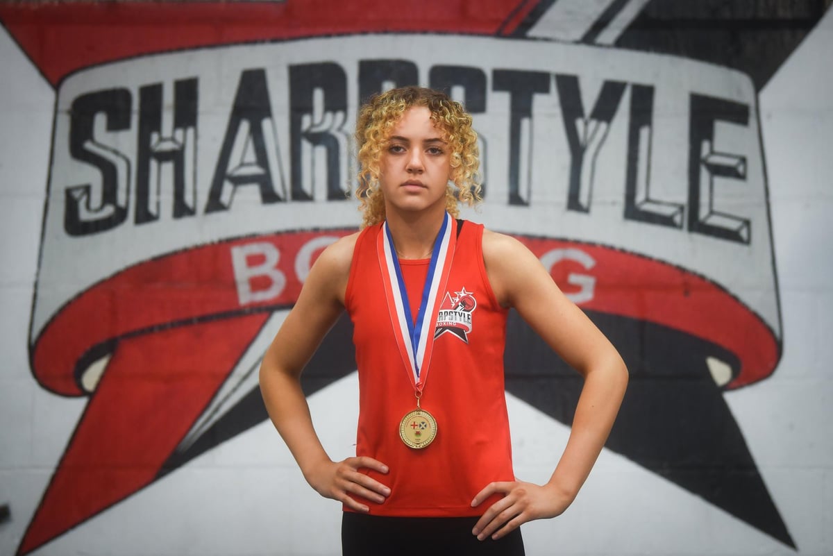 Meet 15-year-old boxing sensation Monae Smith - she is not to be messed with!