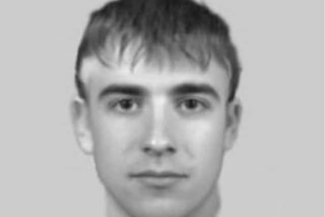 Detectives investigating a rape in Conway Park, Fulwood have released an Evo-fit image of a man they would like to identify as part of their investigation. (Picture by Lancashire Police)