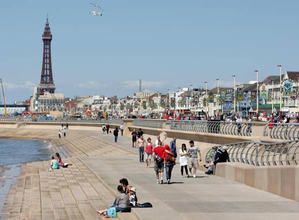 Blackpool's seafront