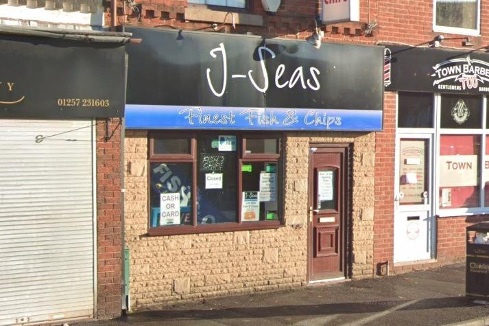 J Seas Finest Fish and Chips / 29 Harpers Lane, Chorley PR6 7AB / Last inspected: March 11, 2020