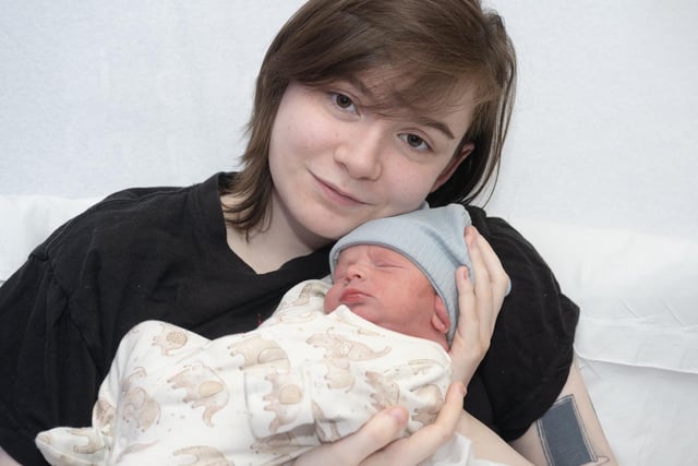 Baby Hamriding, born May 6 at 3.57am weighing 6lb 9oz, to Cerridwen Louise and Rae McMurray from Whittingham.