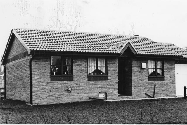 A newly-built bungalow on Golden Hill Lane in Leyland