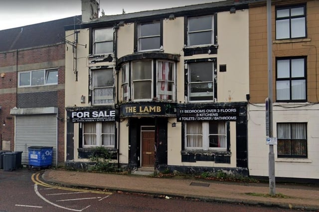 The run-down former Lamb Hotel is set for a major refurb - it's owners want to restore it's distinctive windows and retain original artefacts as they prepare to turn it into House of Multiple Occupation.